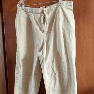 Jara womens khaki pants